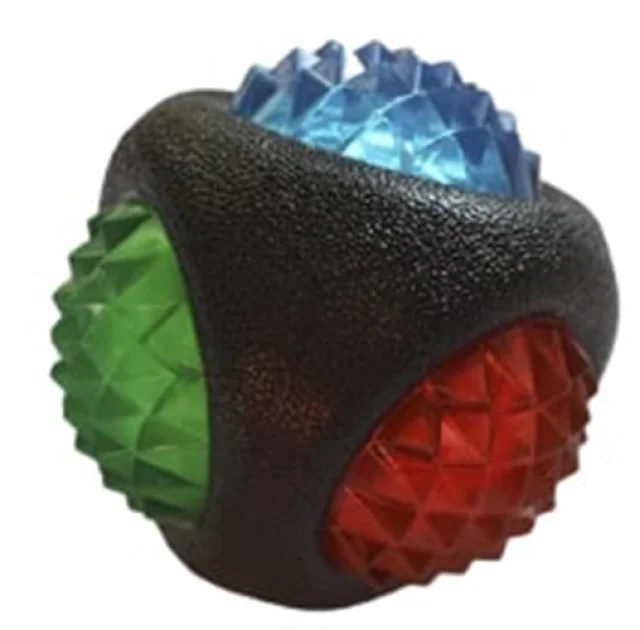 Игрушка AnimAll GrizZzly для собак, мяч светящийся, 7.7 см