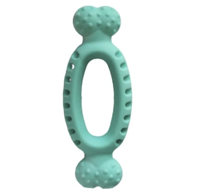 Игрушка AnimAll GrizZzly для собак, кулон, зеленая, 14×9 см