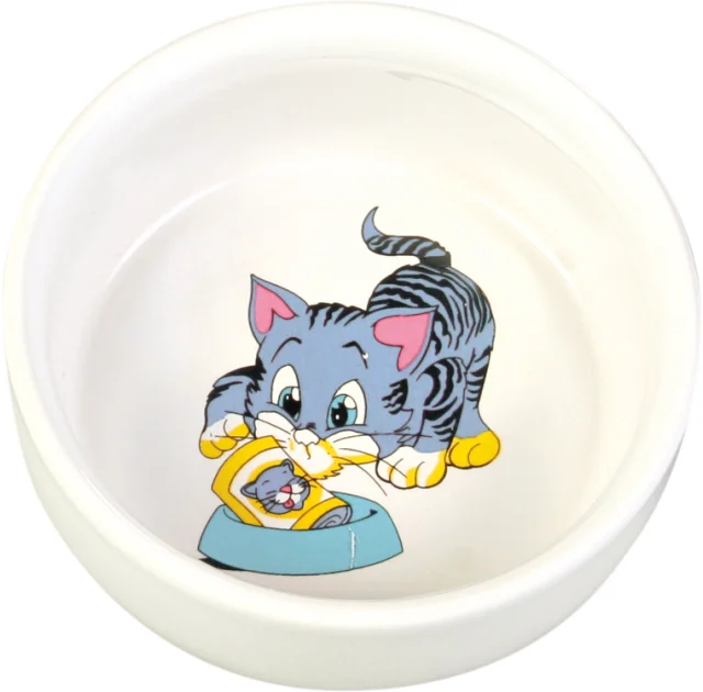 Миска керміческая Trixie, для кішок, 0.3 л