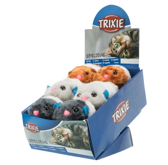 Іграшка Trixie для кішок, равлики і хом'яки заводні, 12 шт