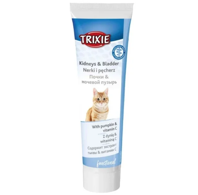 Витаминная паста Trixie, для кошек, для почек и мочевого пузыря, 100 г