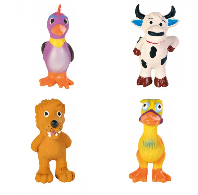 Набір іграшок Trixie Dog Toy Animal, для собак, 11 см, 4 шт