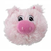 Игрушка Trixie, голова поросенка плюшевая, для собак, 10 см