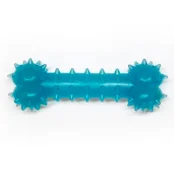 Игрушка косточка Fox для собак, с запахом ванили, синяя, 8 см