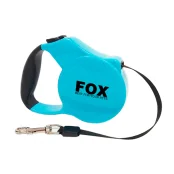 Поводок-рулетка Fox для собак до 20 кг, синя, 3 м