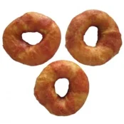 Лакомство кольца Fox для собак, из прессованной кожи, с уткой, 400 г