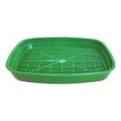 Туалет маленький Fox для кошек, с сеткой, цвета в ассортименте, 37×28×6 см