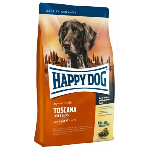 Сухий корм Happy Dog Supreme Sensible Toscana для всіх дорослих собак всіх порід, 11 кг