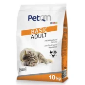 Сухий корм PetQM Cat Basic Adult with Poultry & Vegetables для котів, з птицею і овочів, 10 кг