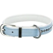 Нашийник Trixie Active Comfort S, з каменями, для собак, 23-28 см, 15 мм, блакитний