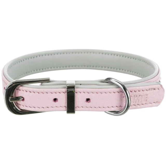 Нашийник Trixie Active Comfort XS-S, з каменями, для собак, 20-24 см, 12 мм, рожевий