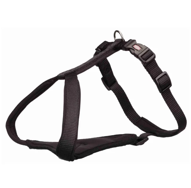 Шлея Trixie Premium Y-Harness для собак, 85-105 см, 25 мм, размер L-XL, черный