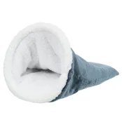 Лежак-пещера Trixie Paul для кошек, сине-белый, 40×60 см