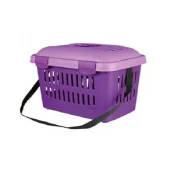 Переноска Trixie Midi-Capri для кошек, малиновый, 44×33×32 см