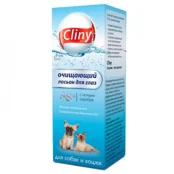 Очищающий лосьон Cliny для глаз кошек и собак, 50 мл