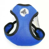 Набор Croci Hiking Parure для собак, шлея+поводок, нейлон, размер S, синий, 20-23 см/29-35 см