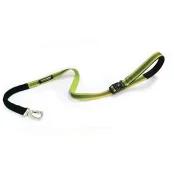 Повідець Croci Hiking AntiShock для собак, регульований, нейлон, зелений, 4×38-50 см