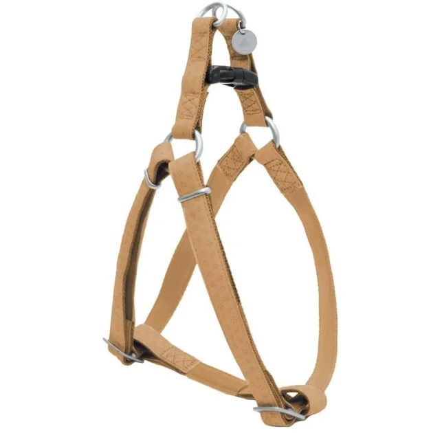 Шлея Croci Mylord для собак, с тиснением, экокожа, оранжевый, 50/75×2 см