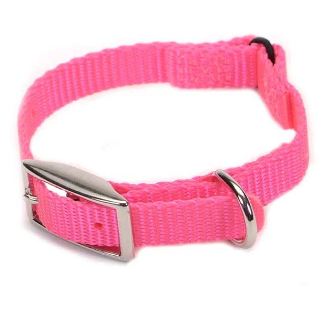 Безпечний нашийник Coastal Nylon Web для кішок, рожевий, 1 × 20 см