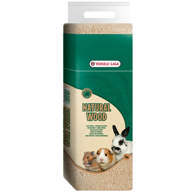Пресованные опилки Versele-Laga Prestige Prespack woodchip для птиц и грызунов, 1 кг