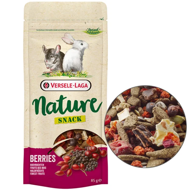 Корм дополнительный Versele-Laga Nature Snack Berries для грызунов, 85 г