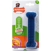 Іграшка кістка жувальна Nylabone Moderate Chew Dental Bone M, для собак до 16 кг