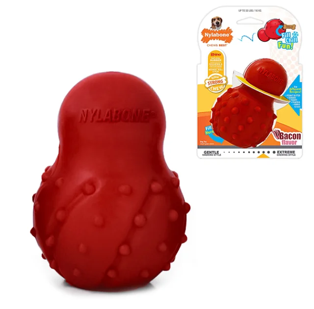 Іграшка Nylabone Strong Chew Cone M, смак бекону, для собак до 16 кг