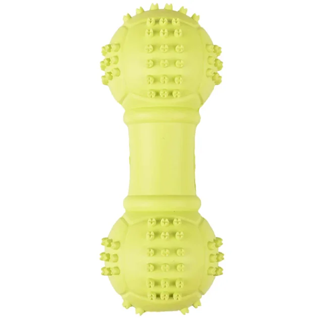 Іграшка Flamingo Scrum Volleyball Dumbbell, гантель з пищалки, для собак