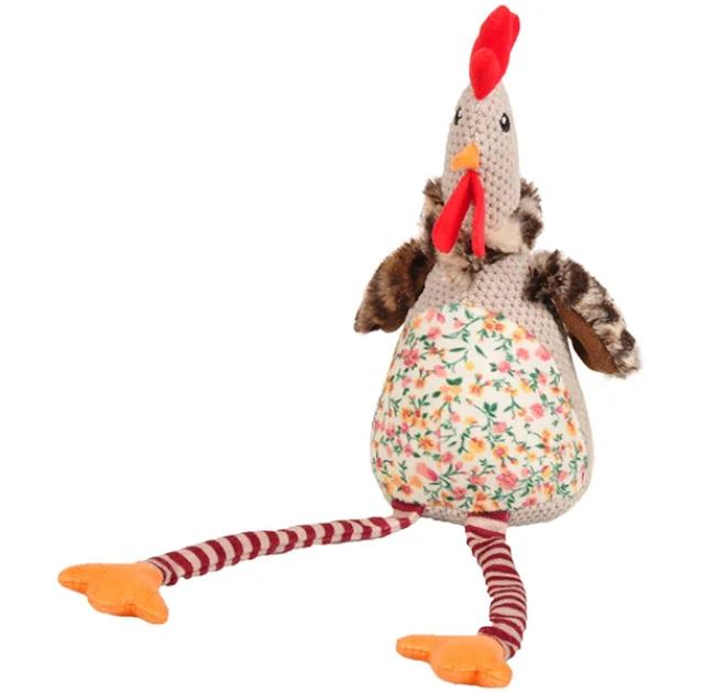Игрушка мягкая Flamingo Macy Chicken, для собак