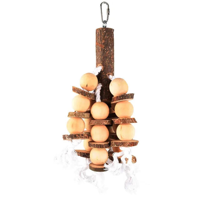 Игрушка Flamingo Betty Balls, для средних и крупных попугаев, 10×10×30 см