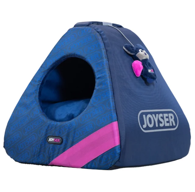Домик Joyser Chill Cat Home для кошек, сине-розовый, 40×40×41 см