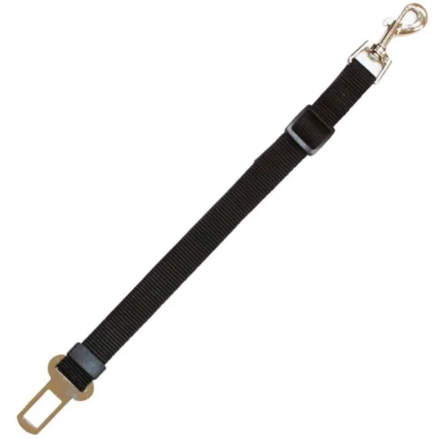 Повідець безпеки в машину Croci Harness Safety Belt для собак, нейлон, чорний, 2×150 см