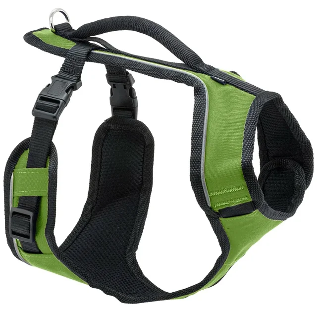 Шлея Croci Easy Sport для собак, нейлон, зеленый, 71-107 см