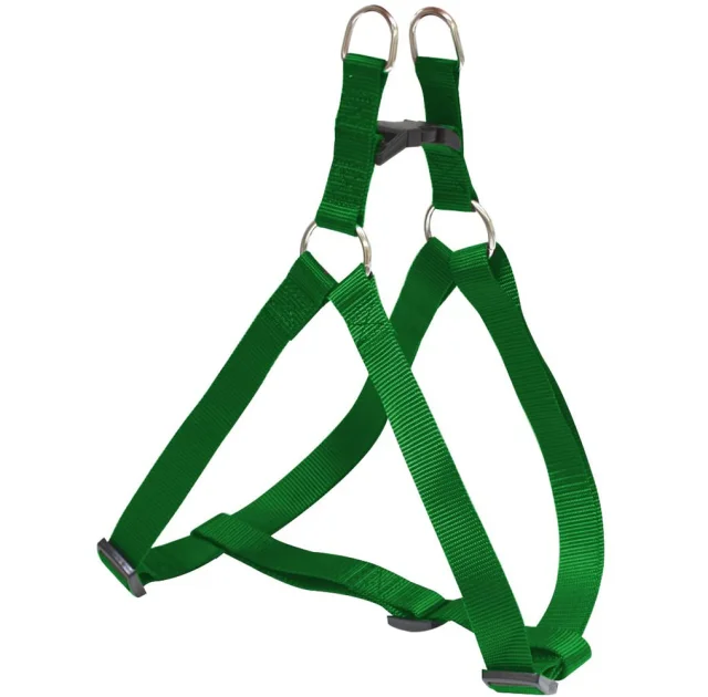 Шлея Croci Speedy для собак, нейлон, зеленый, 36-54×1 см