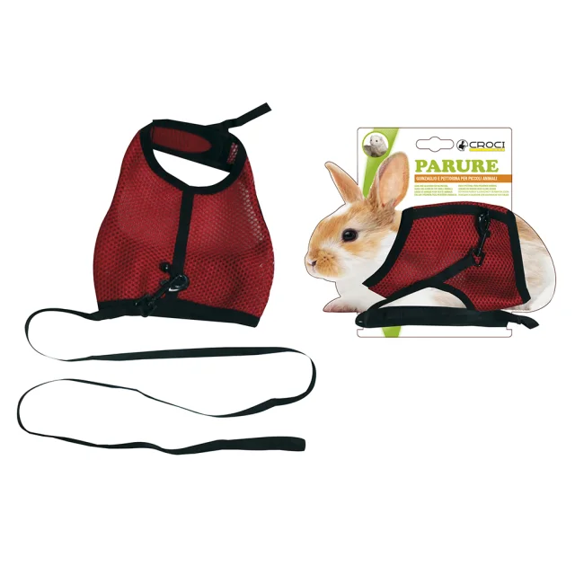 Шлея сітчаста Croci для гризунів, розмір M, 30.4-35.5 см