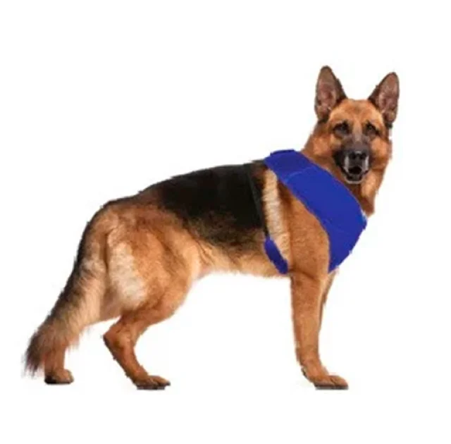 Охлаждающая шлея Harness Fresh для собак, синий, размер М, 60-30 см