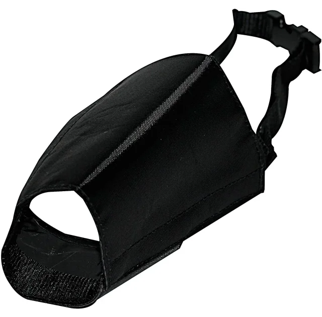 Намордник Croci №1 для джек рассел, вест терьер, нейлон, черный, 14×20×8 см