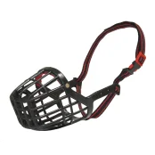 Намордник Croci №4 для терьер, спаниель, джек рассел, пластик, черный,50×5×7 см