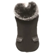 Куртка-жакет утепленный Croci Dark Knight для собак, весна/осень, черный, M, 25 см