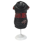 Куртка утепленная Croci Jared для собак, зима, черный, M, 25 см