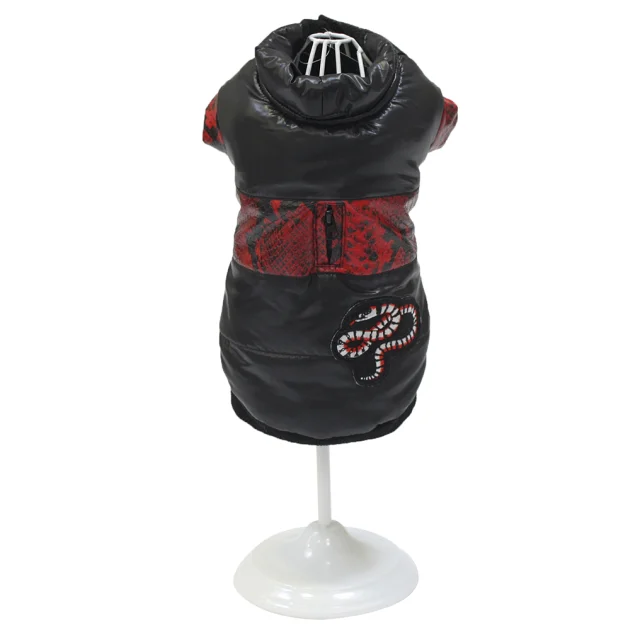 Куртка утепленная Croci Jared для собак, зима, черный, XL, 35 см