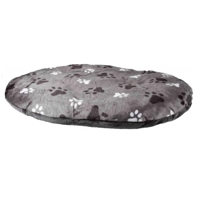 Матрас Trixie Gino для собак, принт лапки, серый, 70×45 см