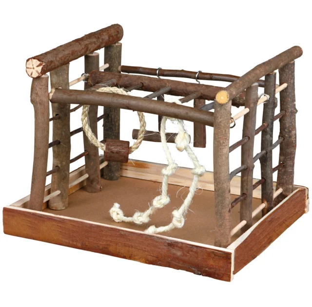 Ігровий майданчик Trixie Natural Living, для птахів, 35 × 29 × 25 см