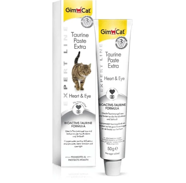 Паста GimCat Expert Line Taurine Extra, для кошек, 50 г