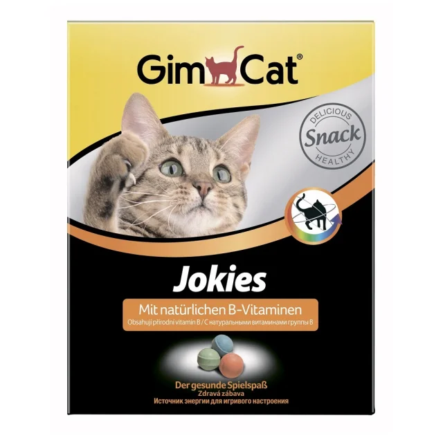 Ласощі GimCat Jokies, для кішок, 520 г