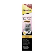 Паста Anti-Hairball Duo Paste Cheese + Malt, для виведення шерсті, для кішок, 50 г