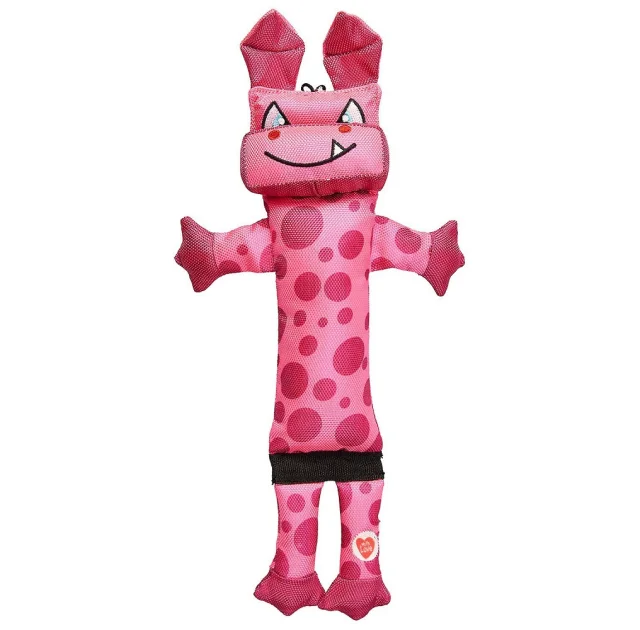 Іграшка GimDog робот з пищалки, для собак, рожевий, 38 см