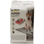 Пеленки Croci Super Nappy для собак, принт газета, 57×54 см, 30 шт