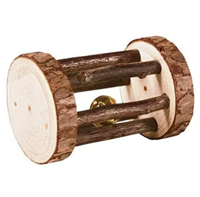 Игрушка цилиндр Croci для грызунов, дерево, 5×7 см