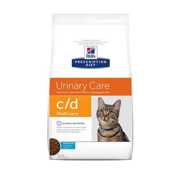 Сухий корм Hill's Prescription Diet Feline Urinary Care для кішок із захворюванням нирок, океанічна риба, 5 кг